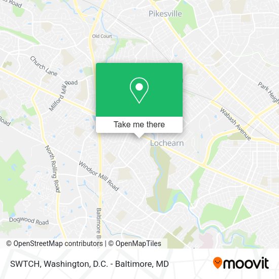 SWTCH map