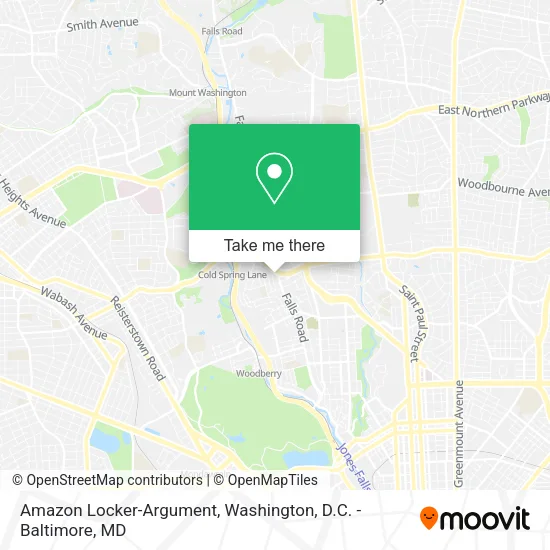 Mapa de Amazon Locker-Argument