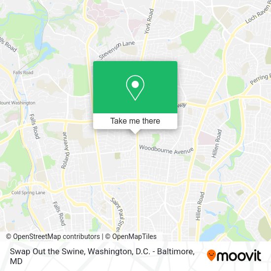 Swap Out the Swine map