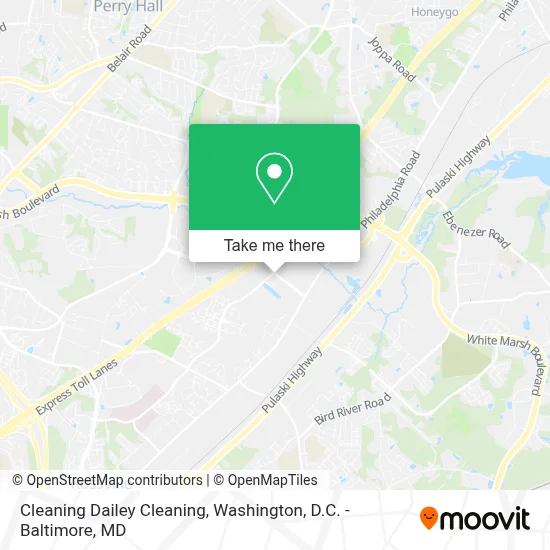 Cleaning Dailey Cleaning map