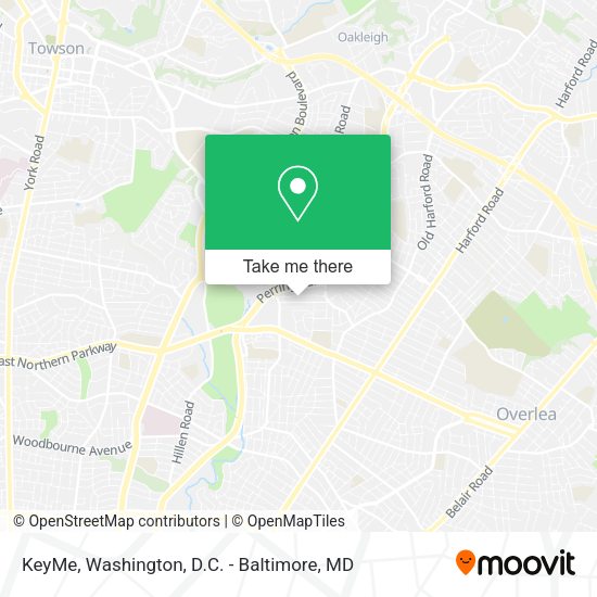 KeyMe map