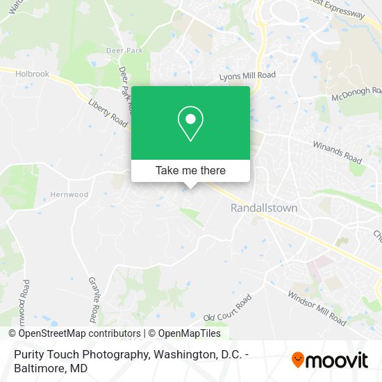 Purity Touch Photography map