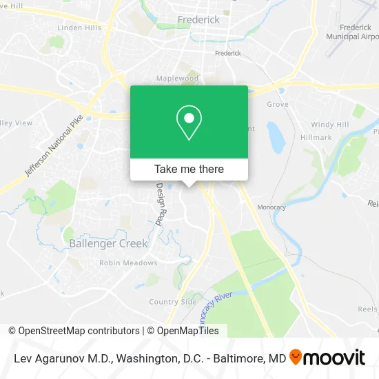 Lev Agarunov M.D. map