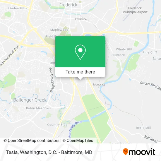 Tesla map