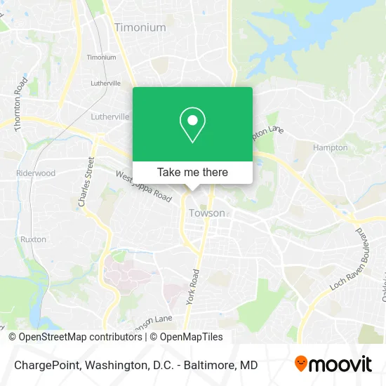 ChargePoint map