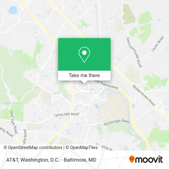 AT&T map