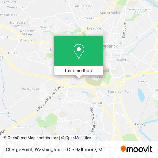 ChargePoint map