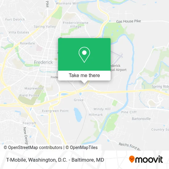 T-Mobile map