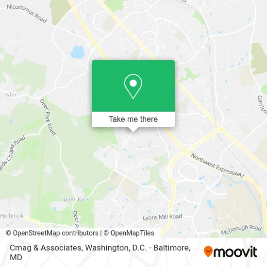 Cmag & Associates map