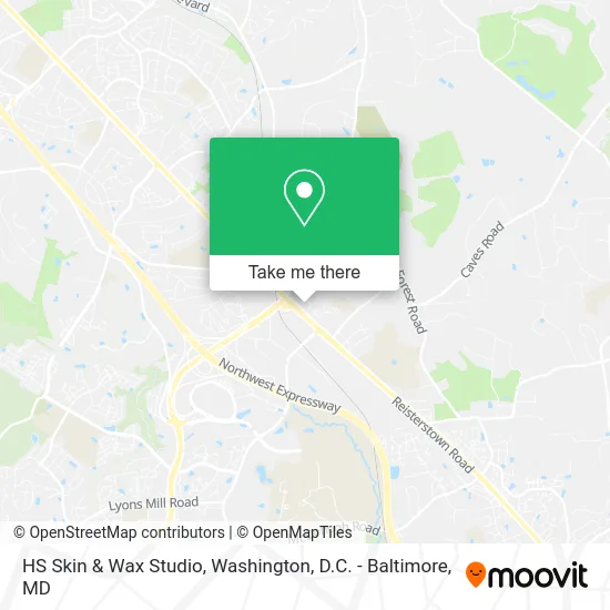 HS Skin & Wax Studio map