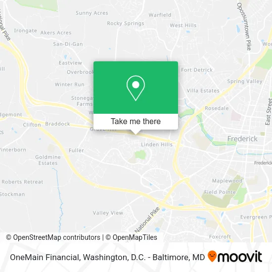 Mapa de OneMain Financial