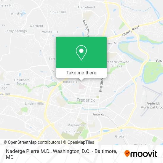 Naderge Pierre M.D. map