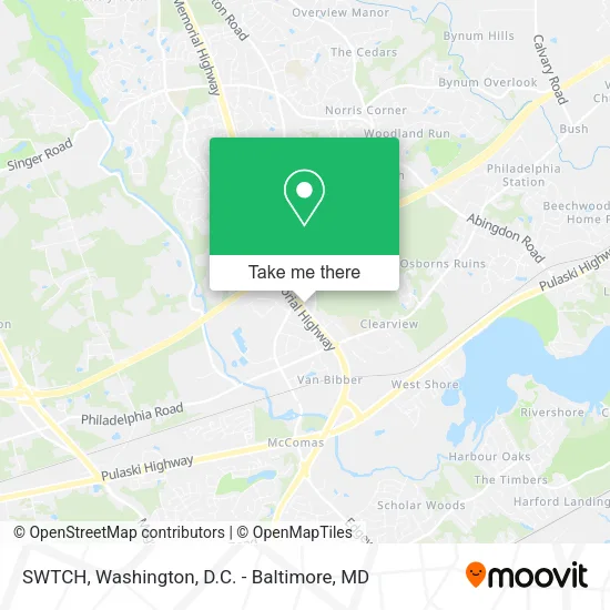 SWTCH map