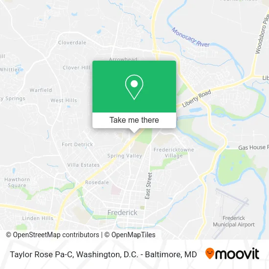 Mapa de Taylor Rose Pa-C