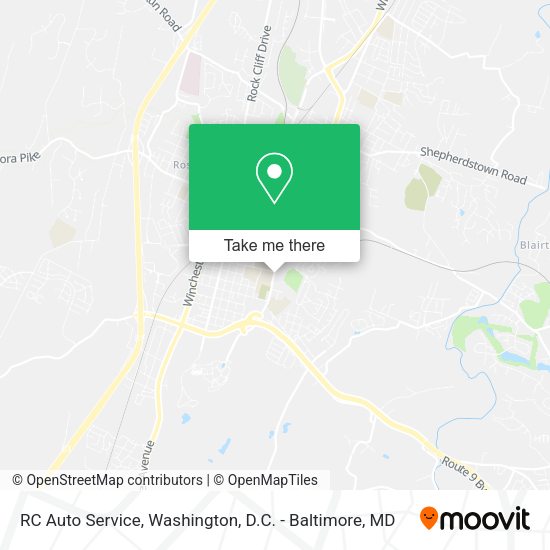 RC Auto Service map