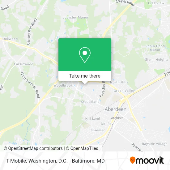 T-Mobile map
