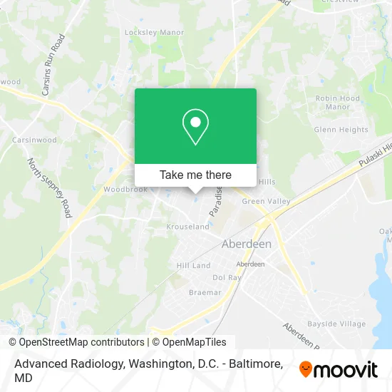 Advanced Radiology map