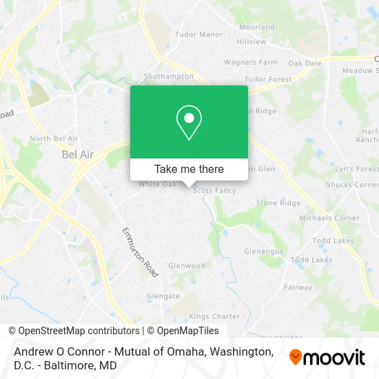 Andrew O Connor - Mutual of Omaha map