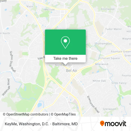 KeyMe map