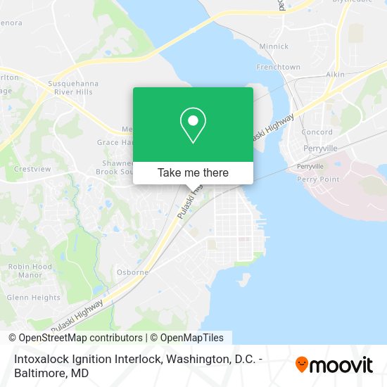Intoxalock Ignition Interlock map