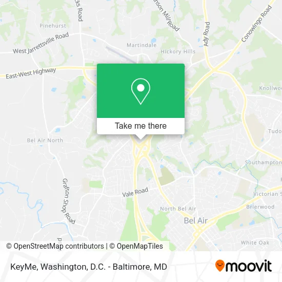 KeyMe map