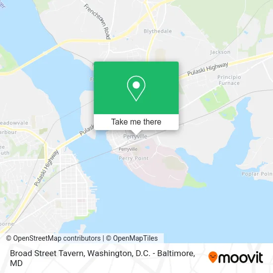 Broad Street Tavern map