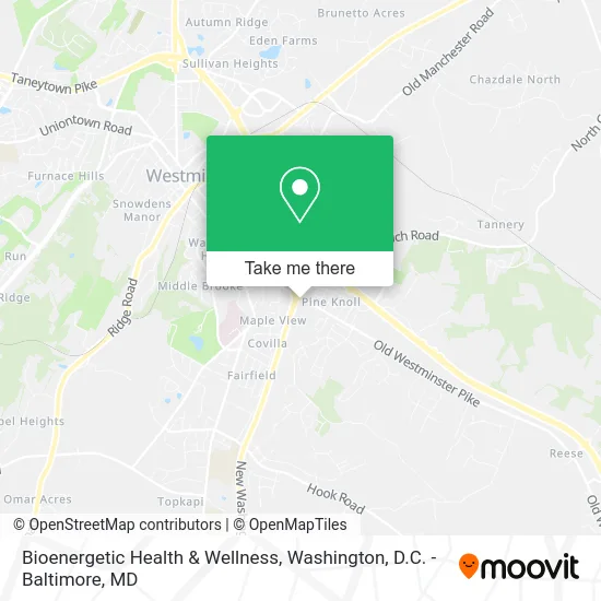 Bioenergetic Health & Wellness map