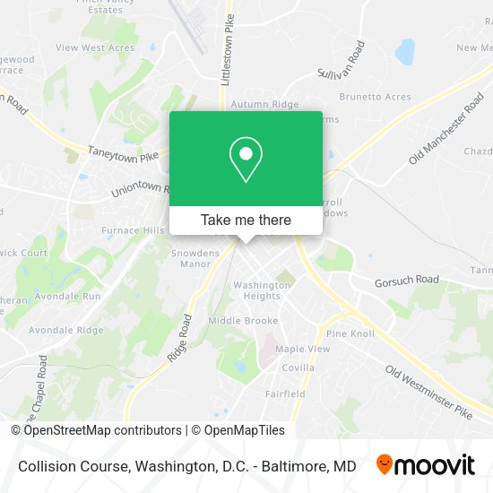 Collision Course map
