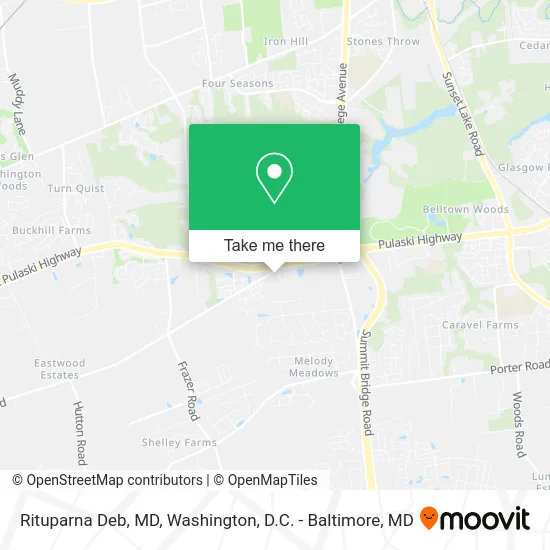 Rituparna Deb, MD map