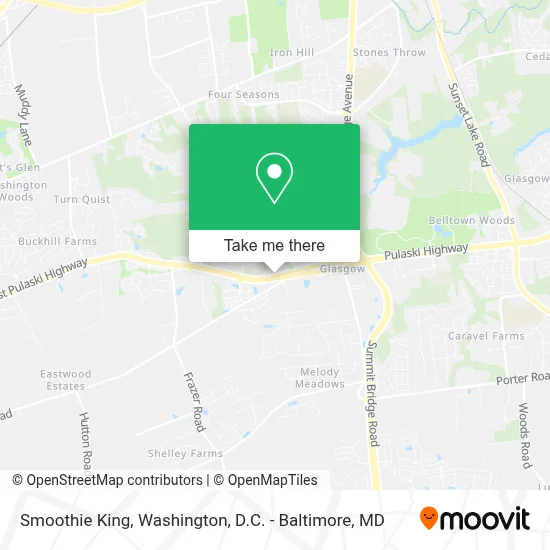 Smoothie King map