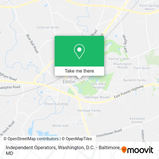 Independent Operators map