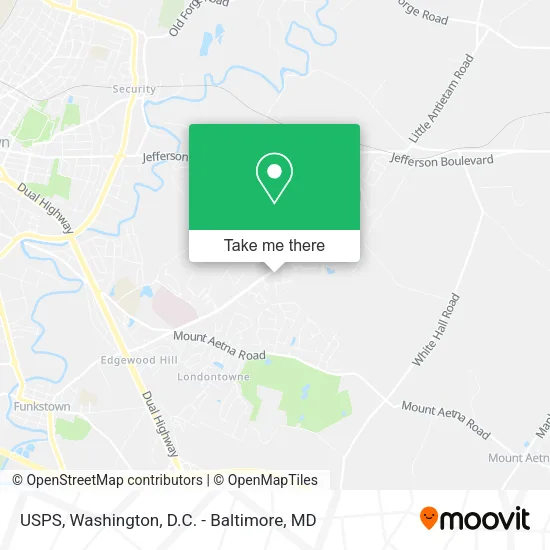 USPS map