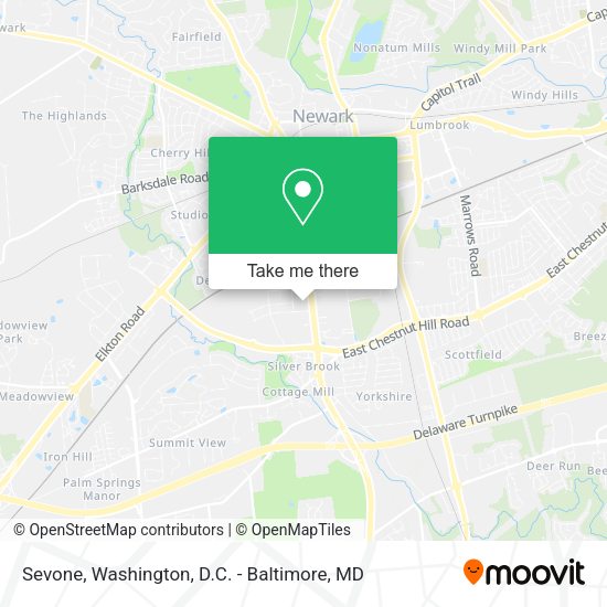 Sevone map