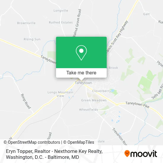 Eryn Topper, Realtor - Nexthome Key Realty map