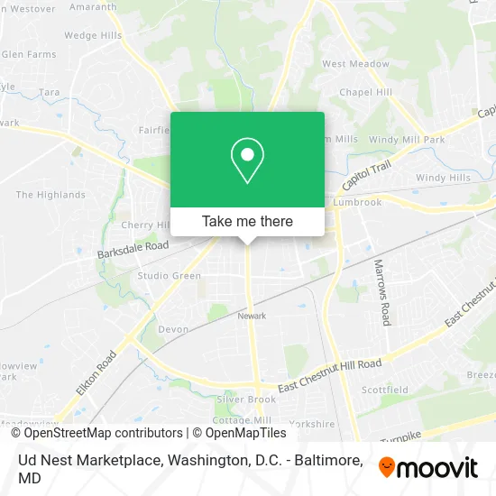 Ud Nest Marketplace map