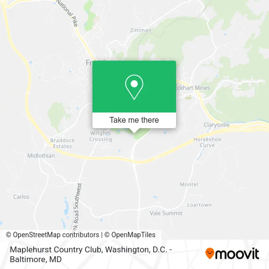 Maplehurst Country Club map