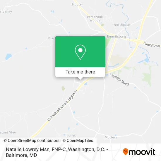 Natalie Lowrey Msn, FNP-C map