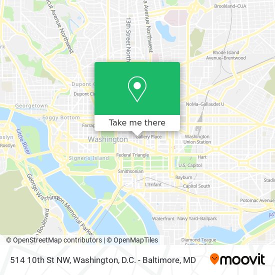 514 10th St NW map