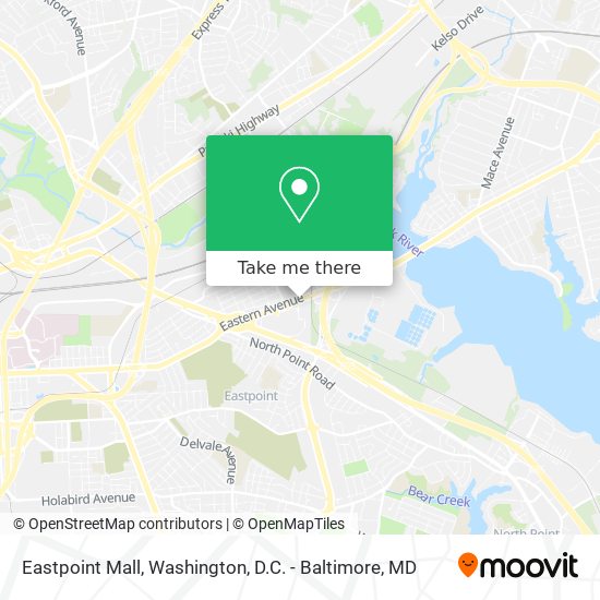 Eastpoint Mall map