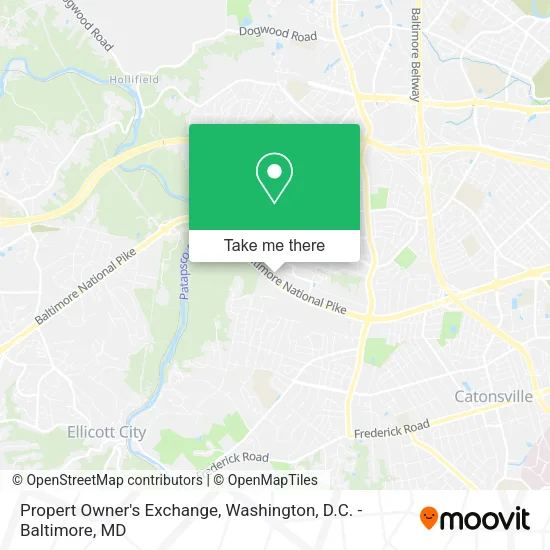 Propert Owner's Exchange map