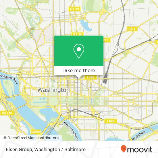 Eisen Group, 623 H St NW map