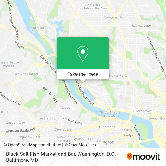 Black Salt Fish Market and Bar map