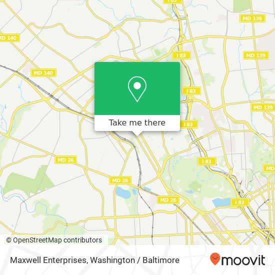 Mapa de Maxwell Enterprises