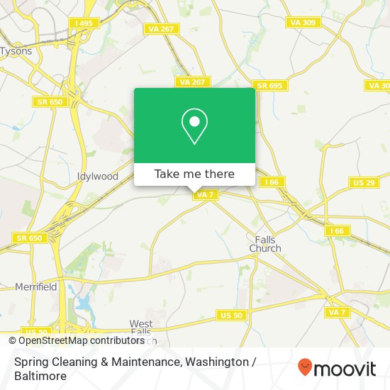 Mapa de Spring Cleaning & Maintenance, 1212 Ellison St