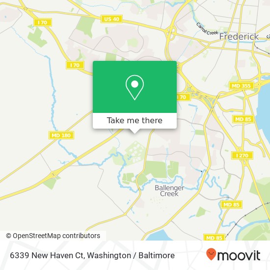 6339 New Haven Ct, Frederick, MD 21703 map