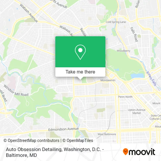 Auto Obsession Detailing map