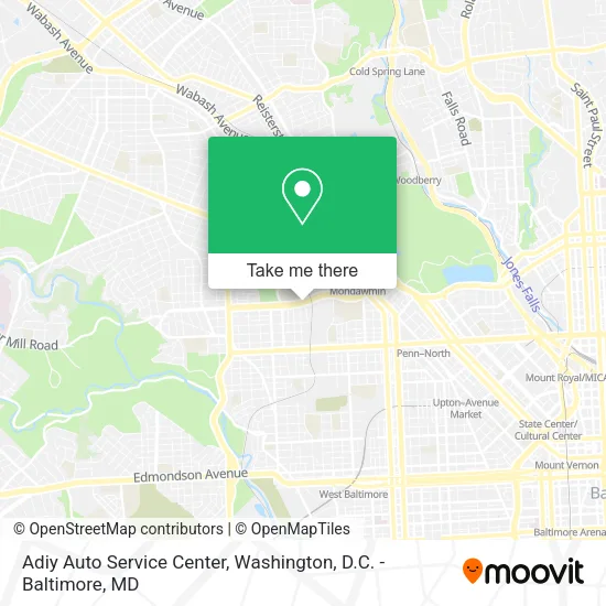 Adiy Auto Service Center map