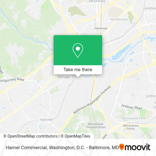 Hamel Commercial map