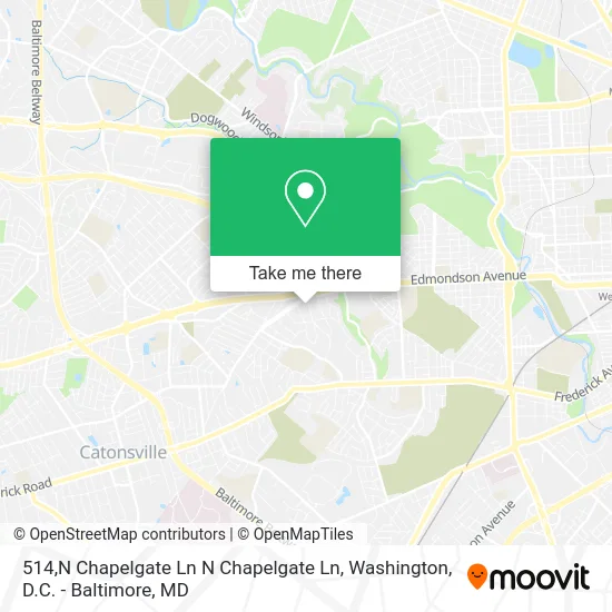 514,N Chapelgate Ln N Chapelgate Ln map