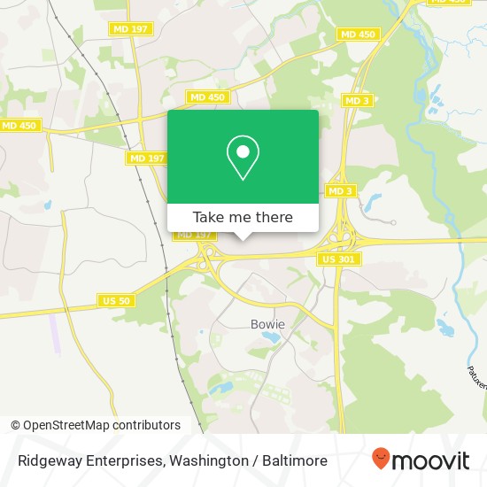 Ridgeway Enterprises map
